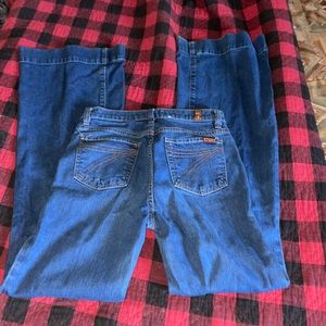 High waisted 7s size 26